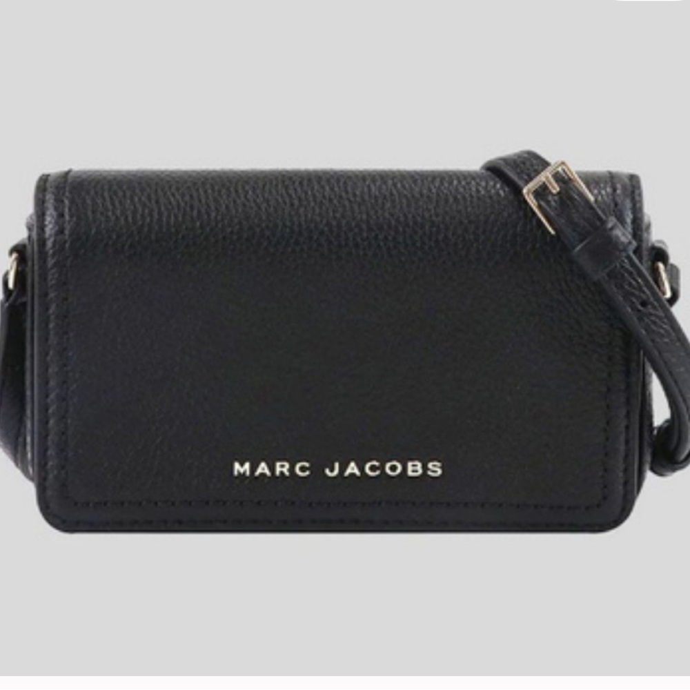 Marc Jacobs Elegant Black Crossbody Bag